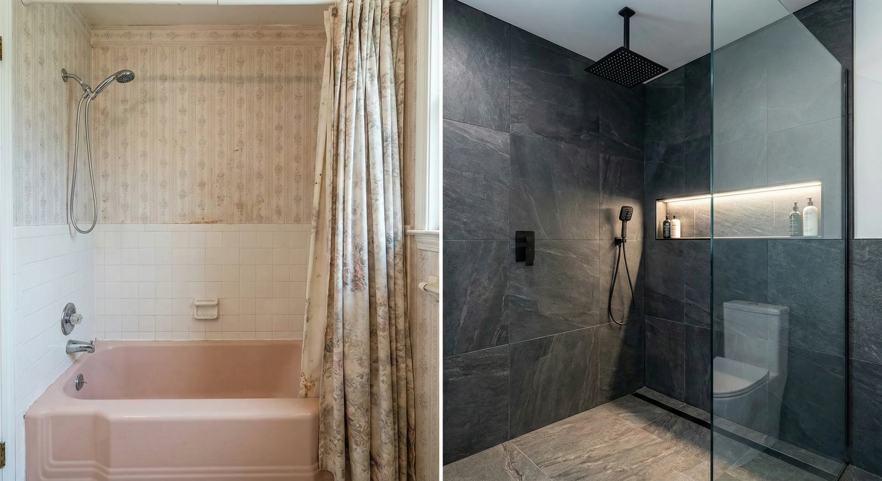 Bath Remodel Transformation