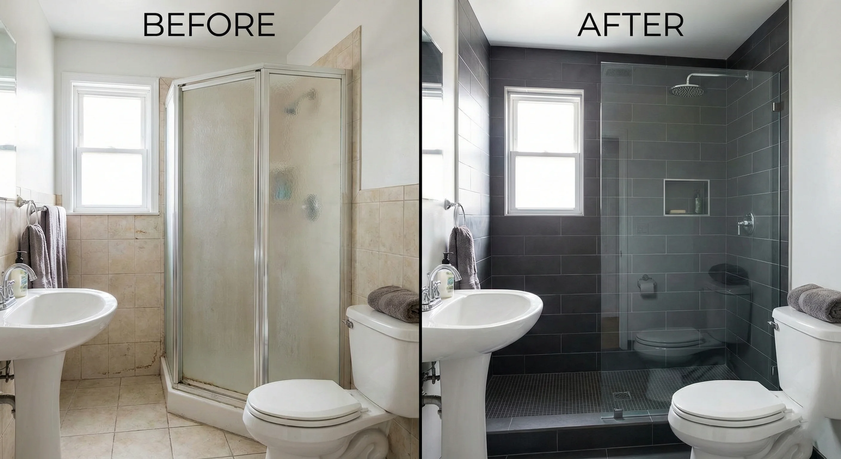 Bath Remodel Transformation