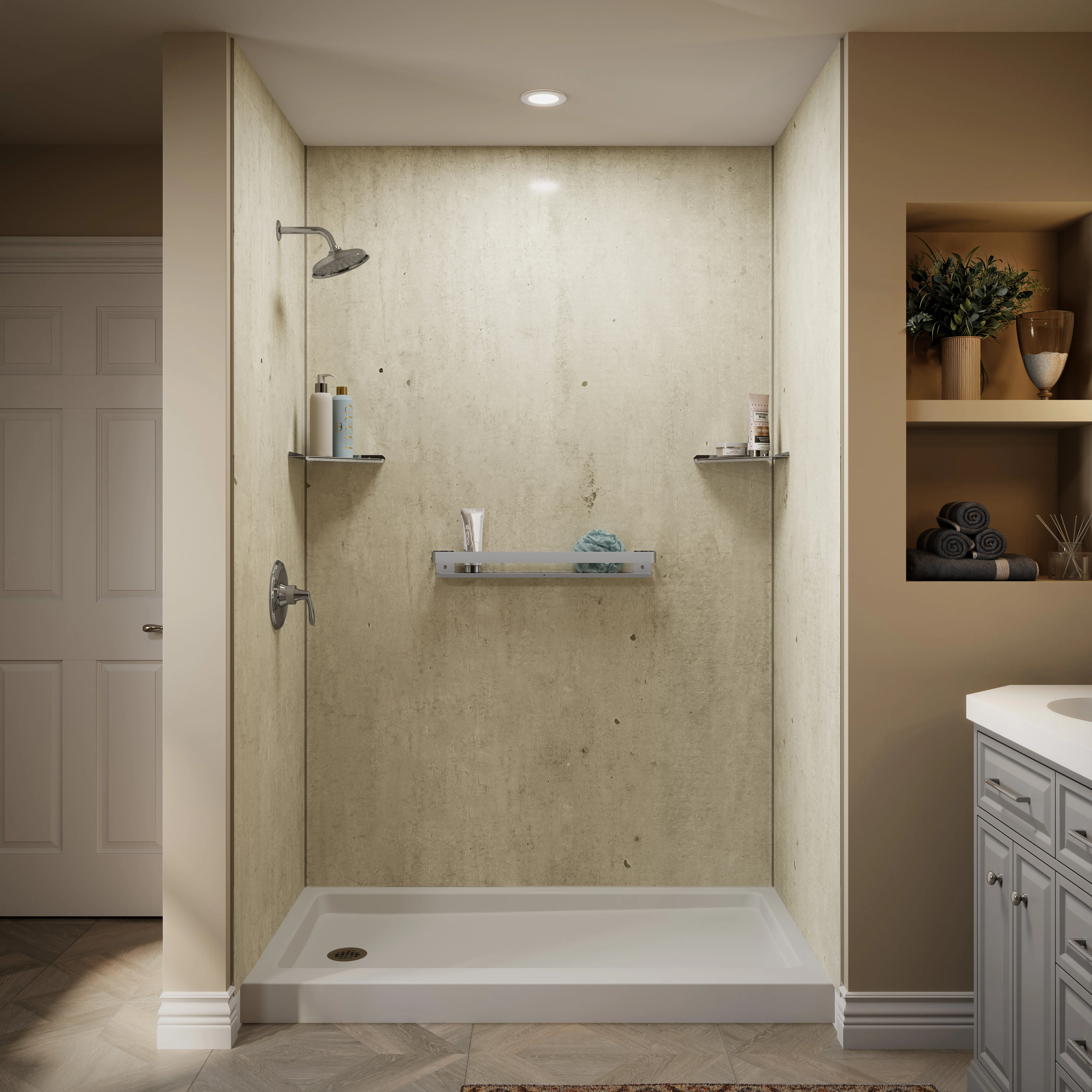 Before and After Bath Remodel