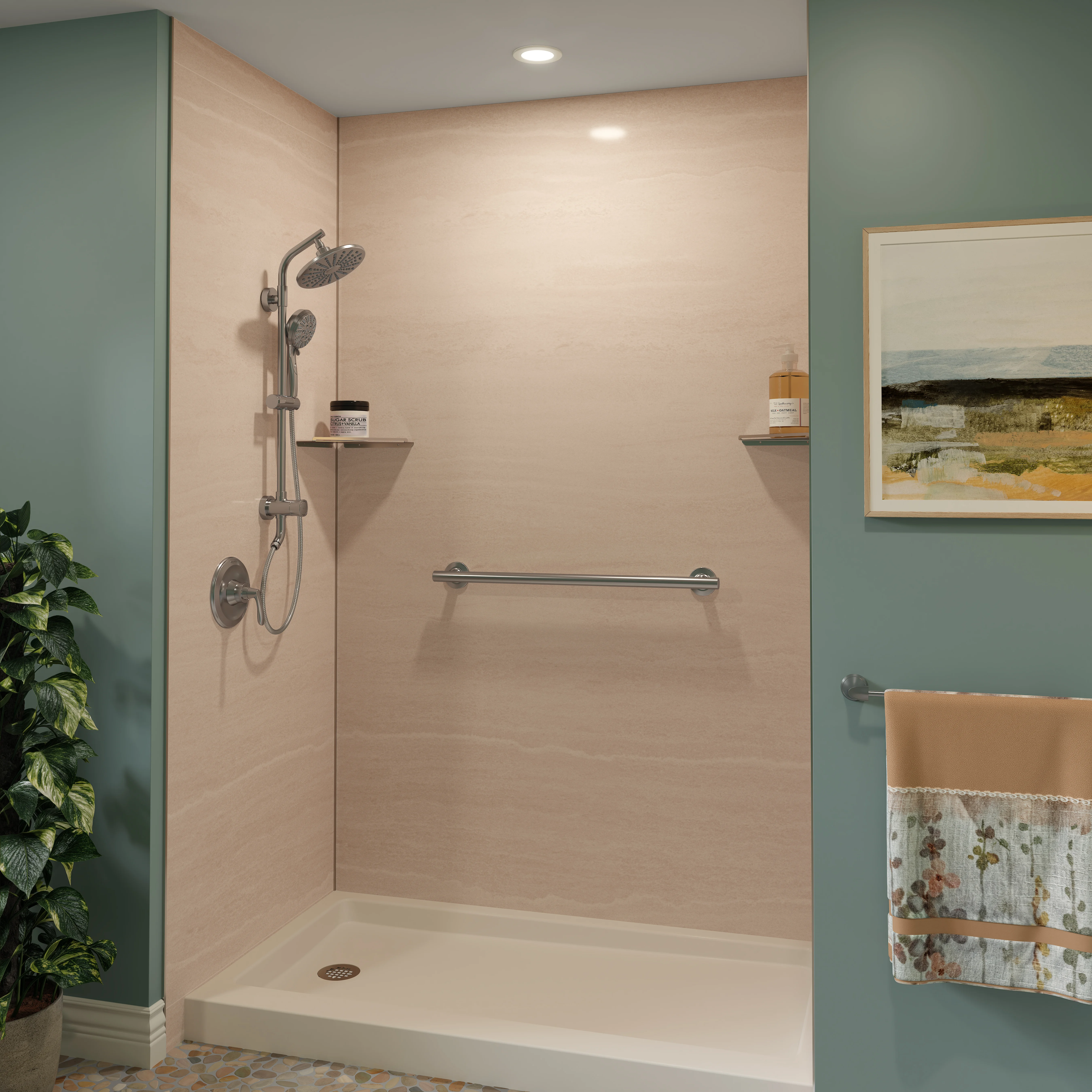 Before and After Bath Remodel