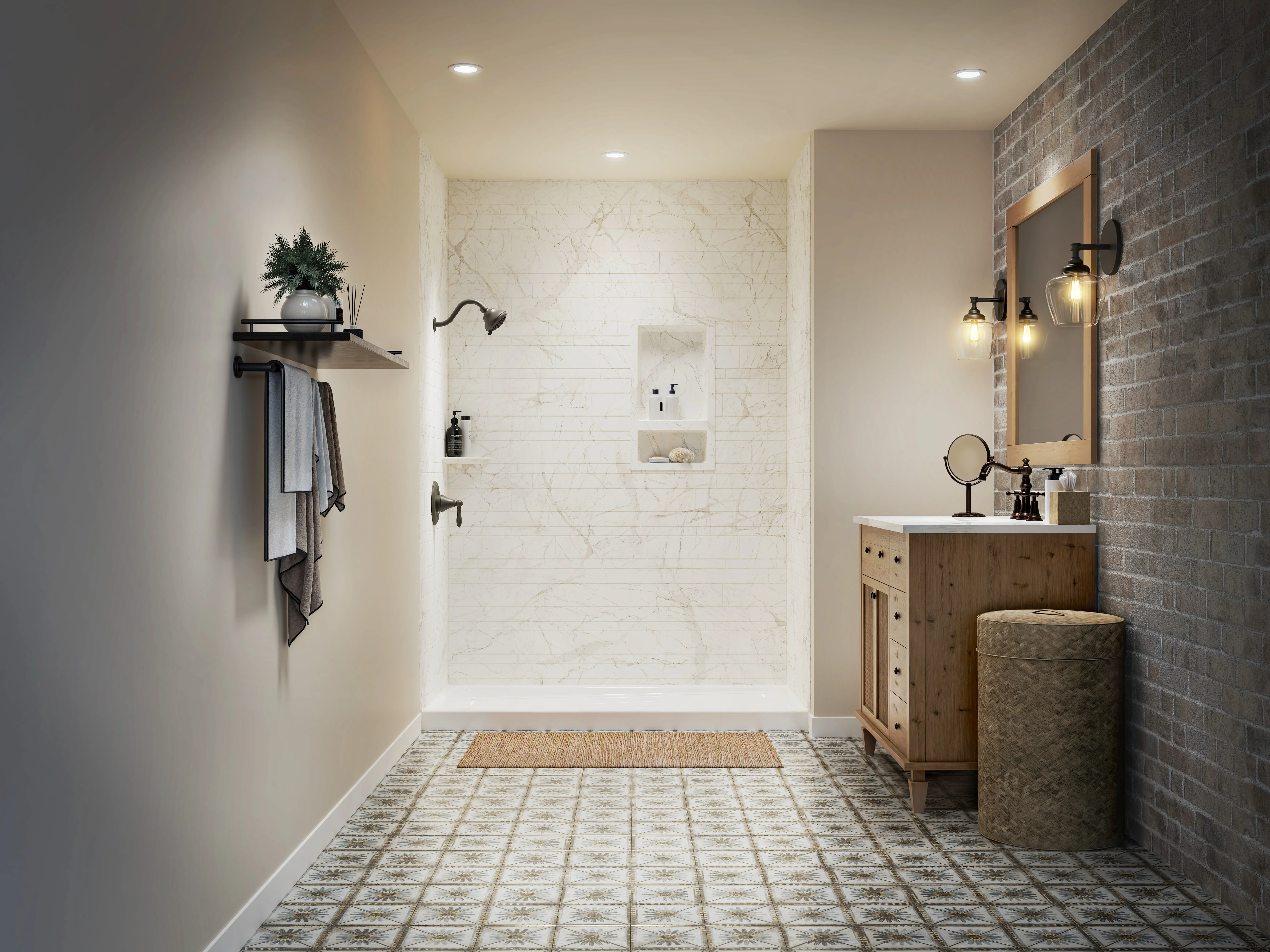Walk-in Shower Remodel