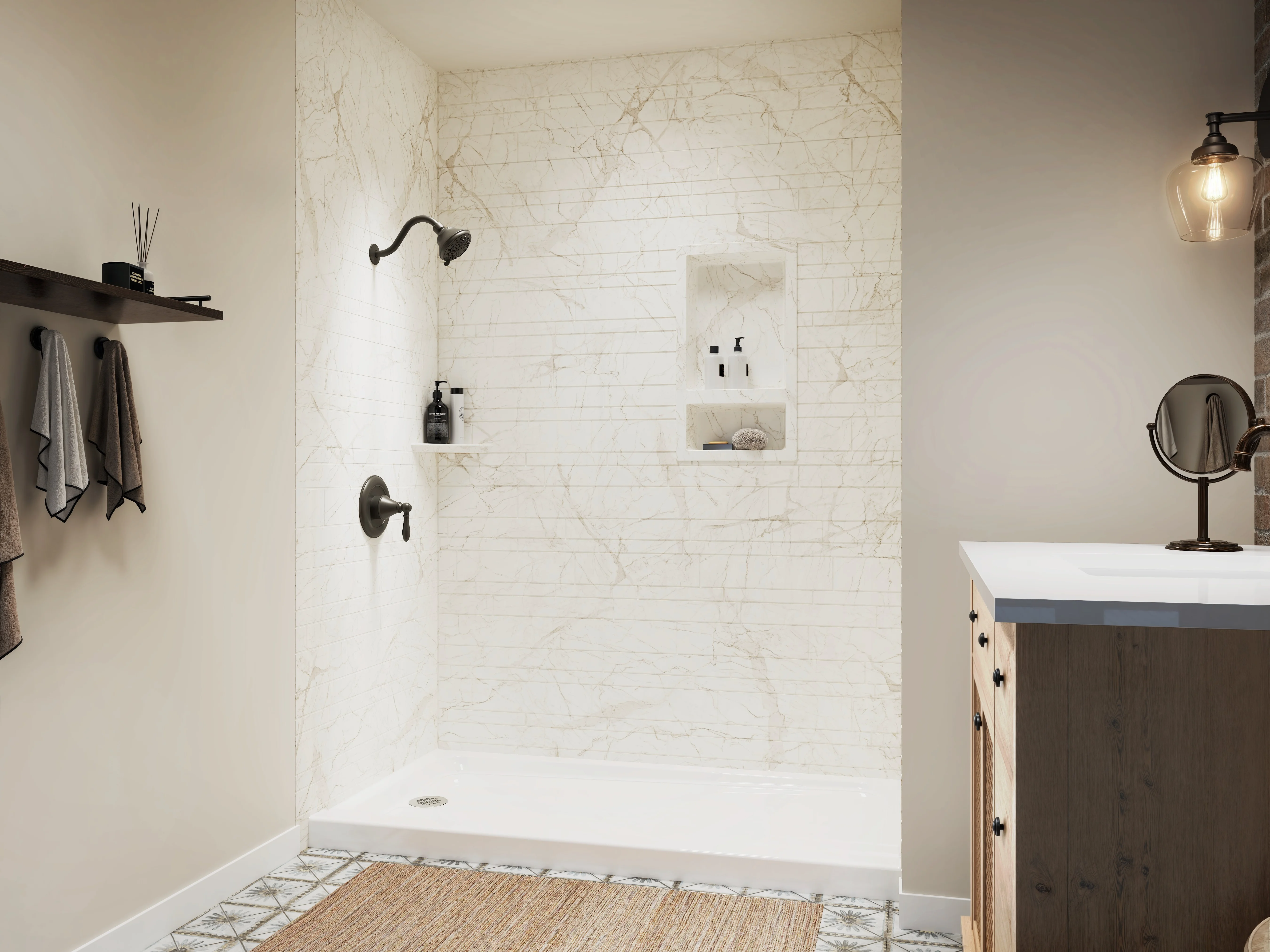 Bath Remodel Transformation